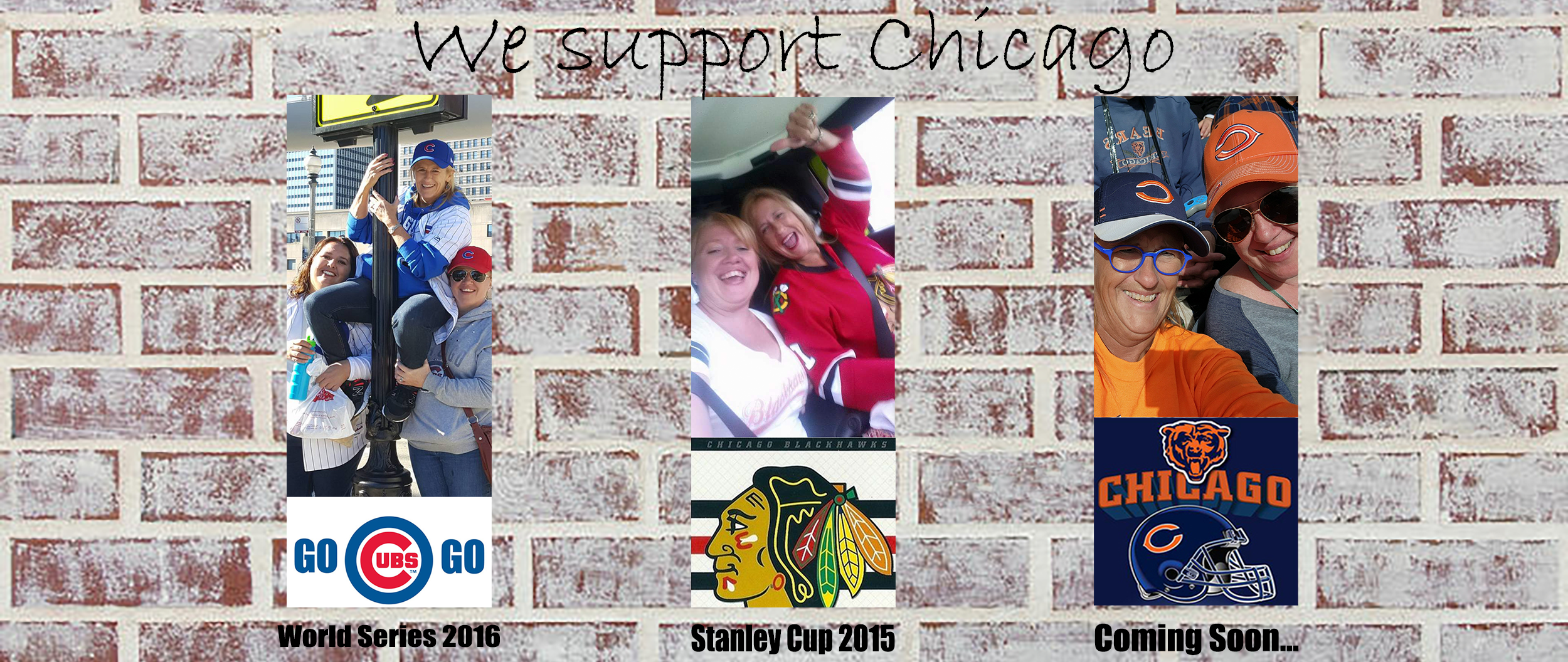 We support Chicago